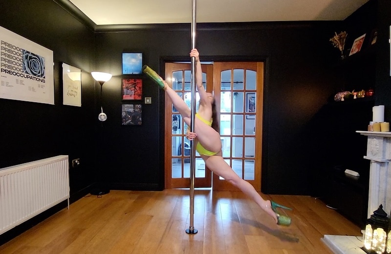 Intermediate Choreograph Pole Dance Tutorial by Arlene Caffrey for July 2024