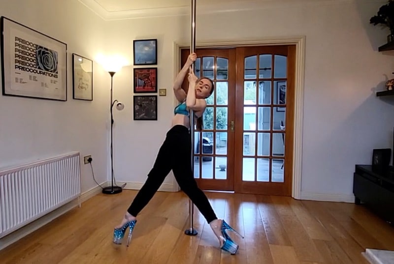 arlene caffreys improver level pole dance choreography for September 2023
