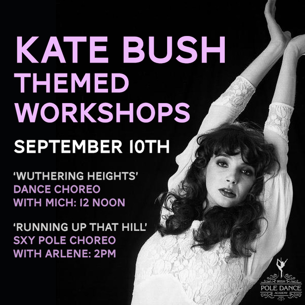 kate bush themed dance workshops sept 10th in dublin