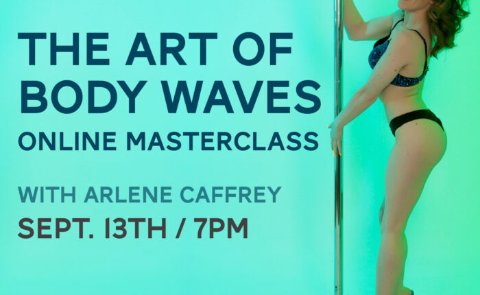 arlene caffrey pole dance workshop for body waves