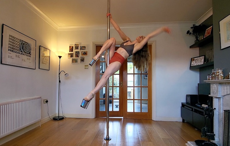 Arlene Caffrey Advanced Pole Dance Choreography for May 2023